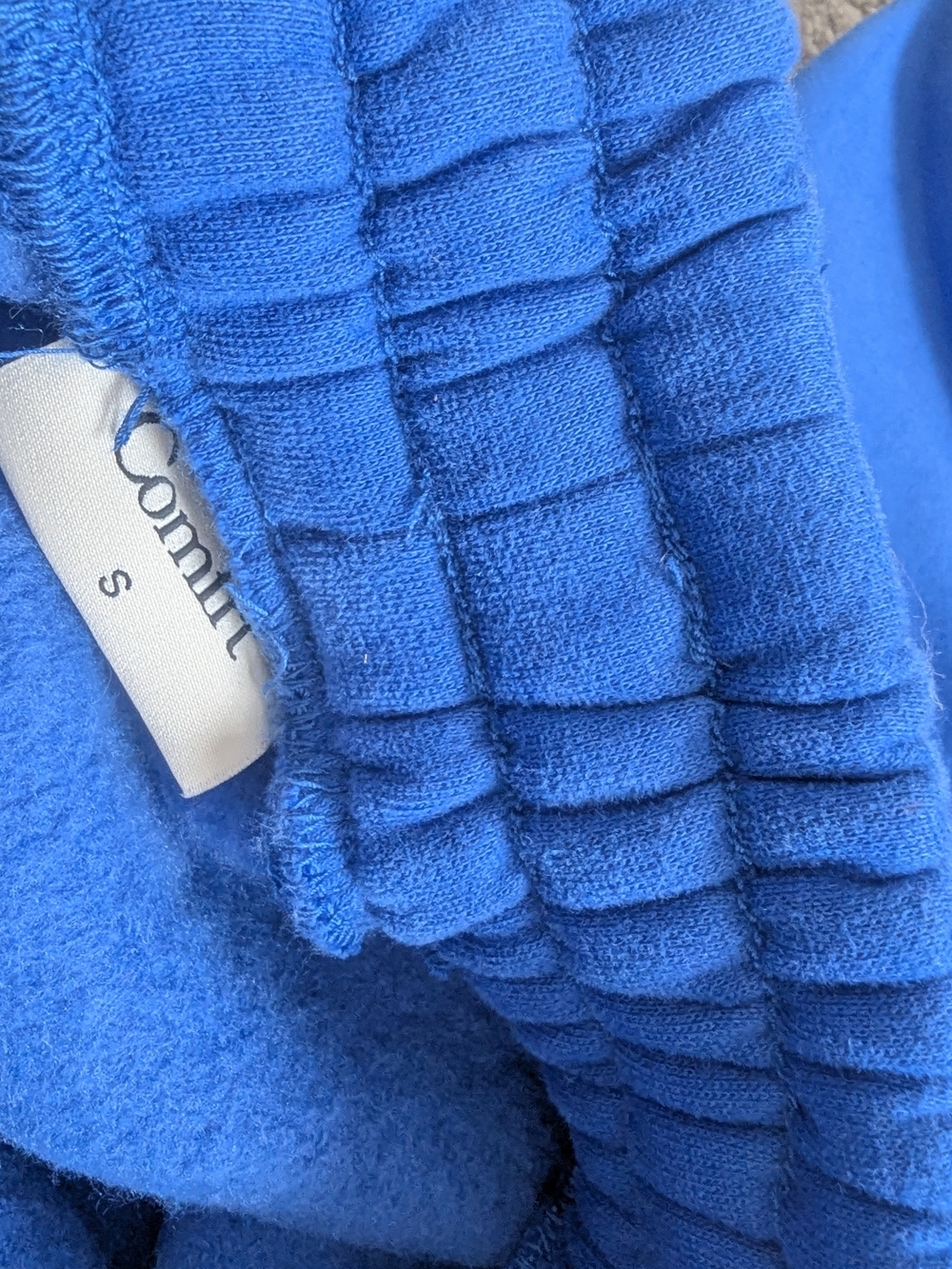 Comfrt Colbat Blue Fleece Sweatpants - Picture 5 of 5